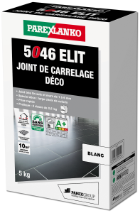 Joint carrelage déco 5046 ELIT - 5kg blanc - 1 à 6mm - FIN DE SERIE